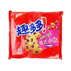 趣多多很赞红提味软式小点240g/包