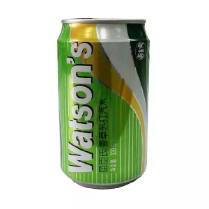 全澄超市采购网-屈臣氏香草苏打汽水 330ml/罐